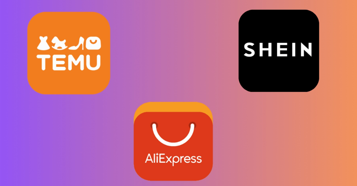 Temu, Shein e AliExpress