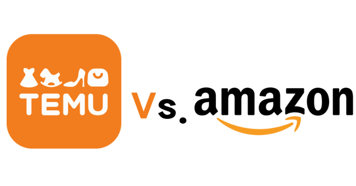 Temu e Amazon