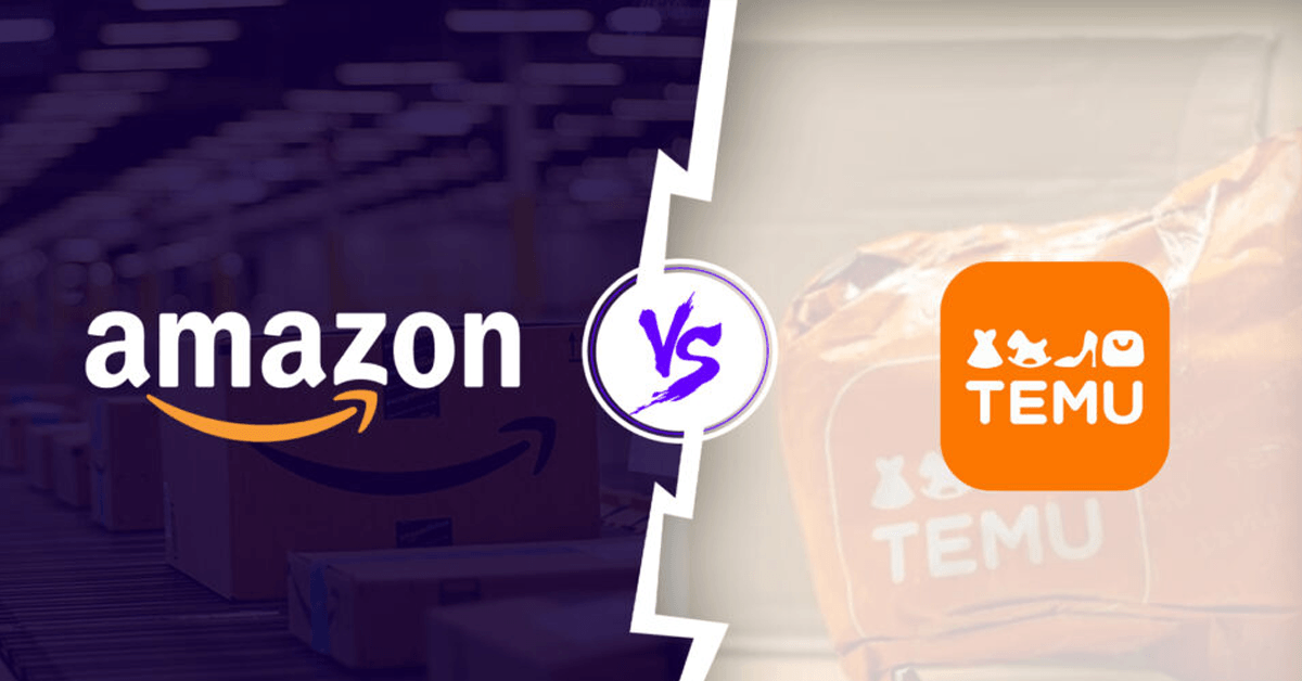 Temu e Amazon