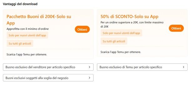 Come ottenere oggetti gratuiti su Temu